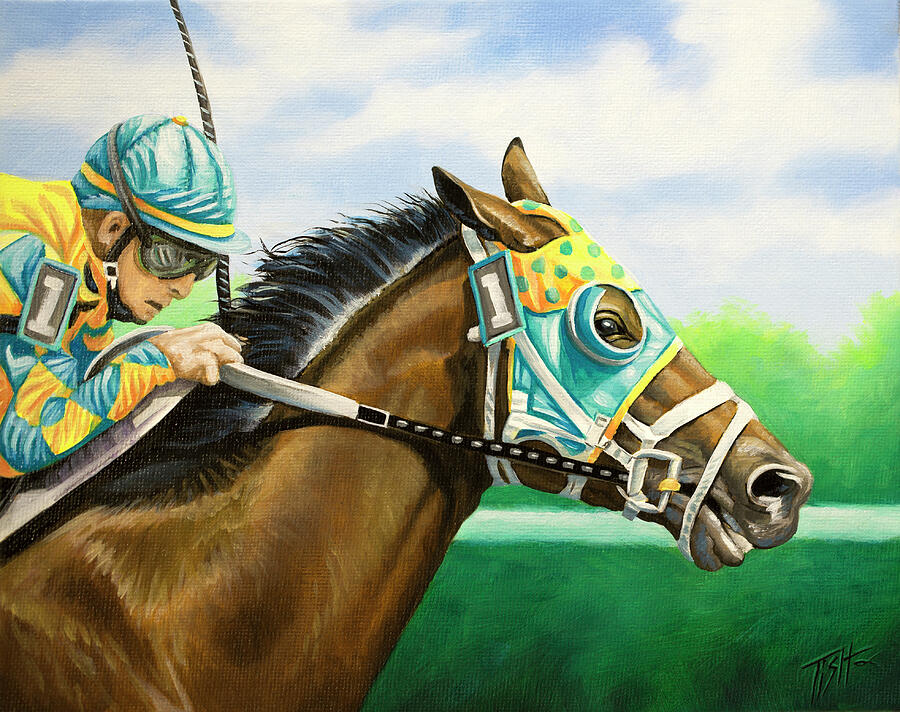 In The Lead Painting by Tish Wynne