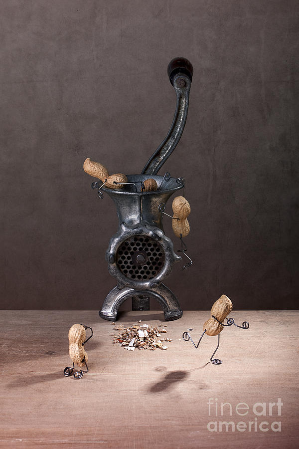 Still Life Photograph - In the Meat Grinder 01 by Nailia Schwarz