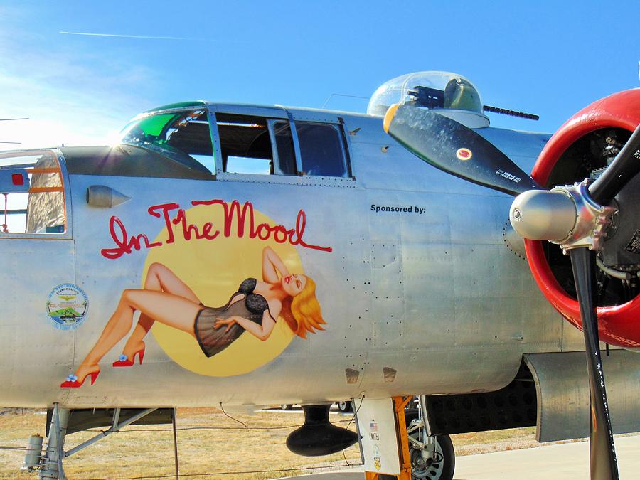 In The Mood B-25 J Photograph by Carl Miller - Pixels