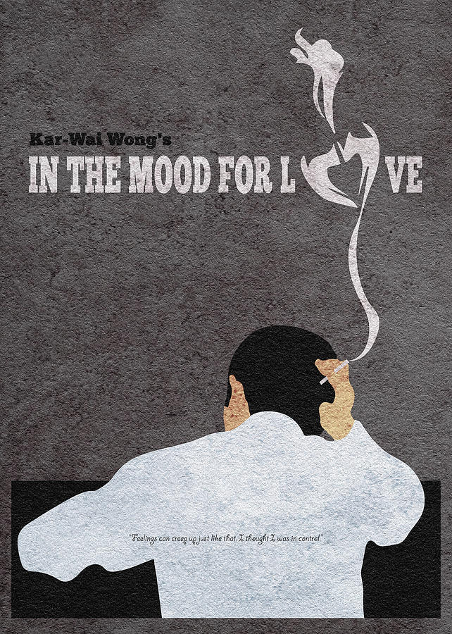 In the Mood for Love Minimalist Alternative Movie Poster Painting by Inspirowl Design