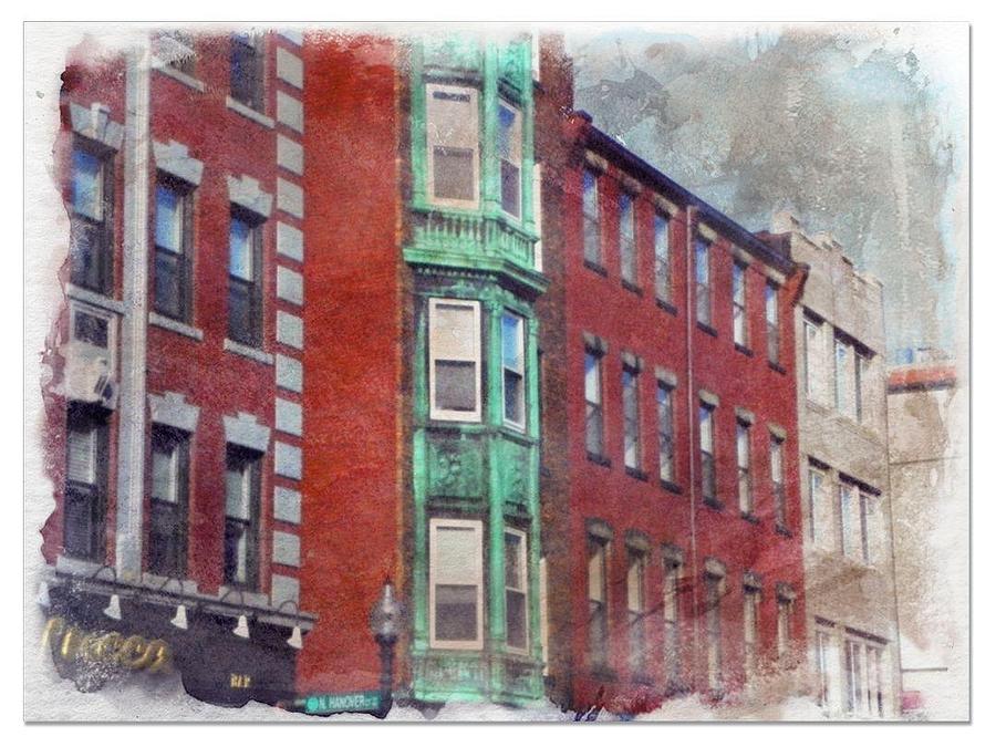 In The North End Digital Art by Kathleen Moroney