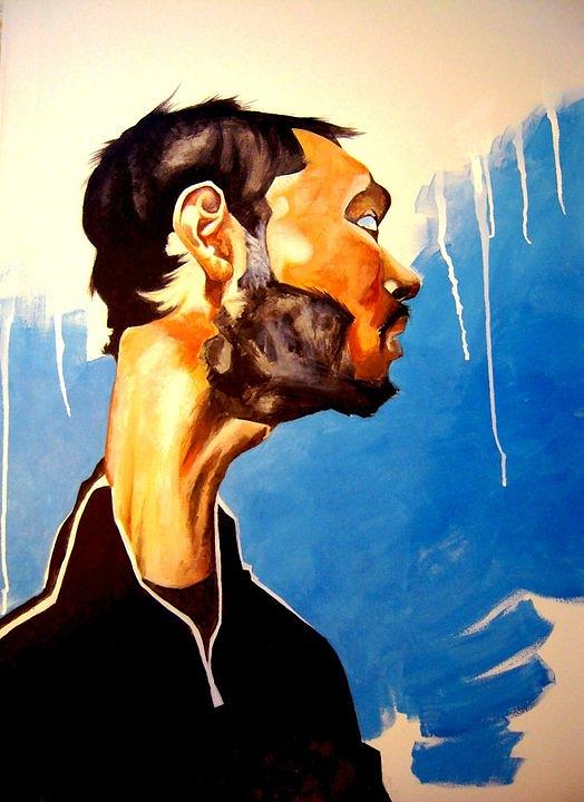 male figure painting