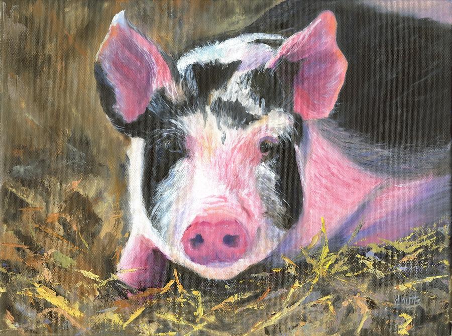 In the Pink Painting by Deborah Butts
