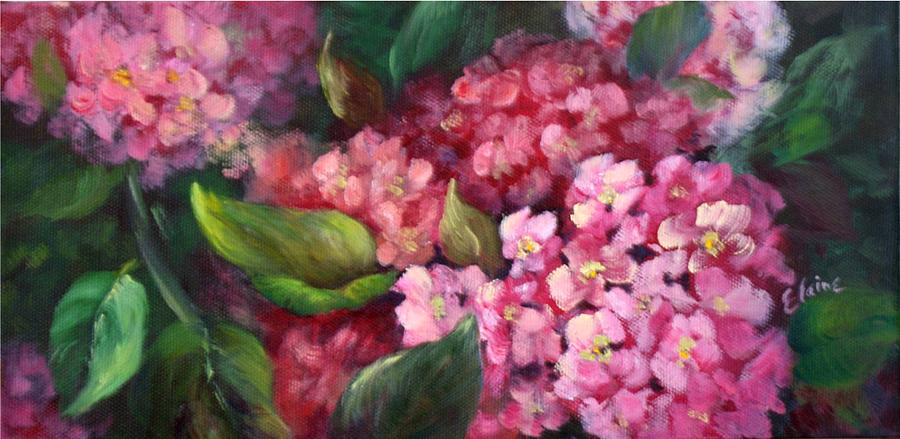 Still Life Painting - In the Pink by Elaine Bailey