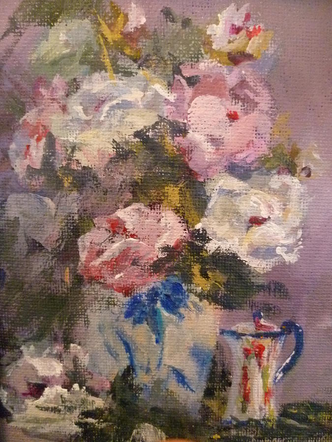 Rose Painting - In The Pink by Kay Geis