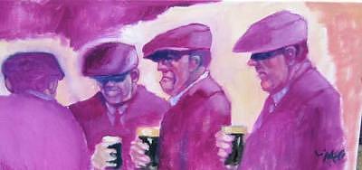 In The Pub  Painting by Kevin McKrell