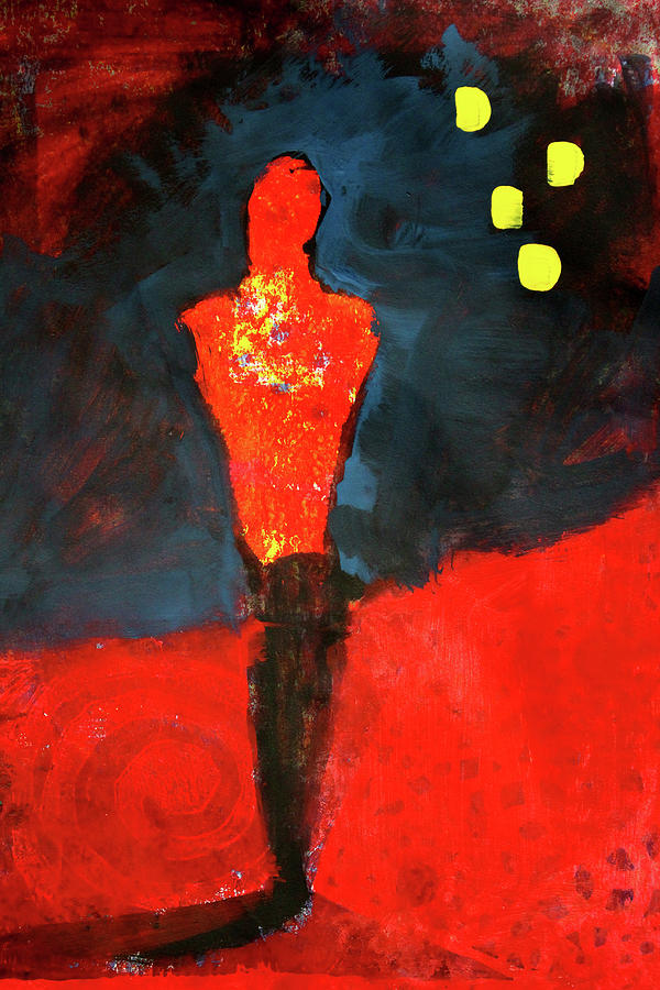 In the Red Painting by Nancy Merkle