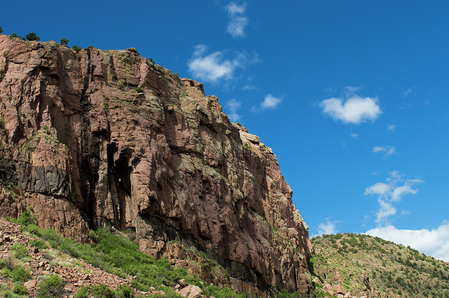Nature Photograph - In the Royal Gorge by Mari Hewett