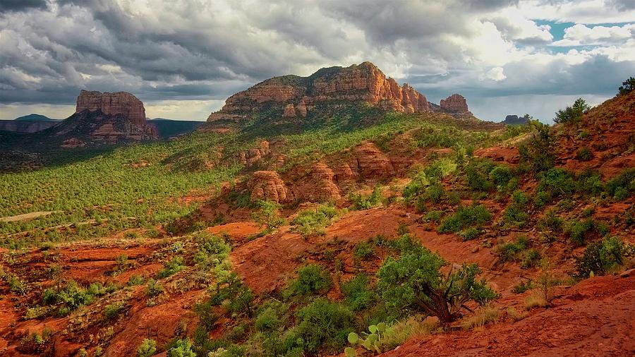 Nature Photograph - In the Shadow of Cathedral Rock by Zayne Diamond Photographic Nature Photograph - In the Shadow of Cathedral Rock by Zayne Diamond Photographic