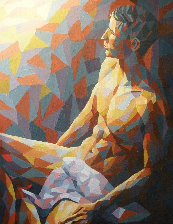 Nude Painting - Full of Dreams by Mats Eriksson