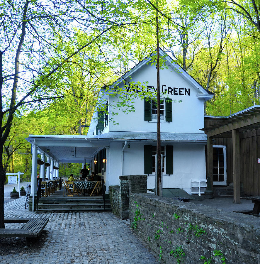 Spring Photograph - In the Spring at Valley Green Inn by Bill Cannon