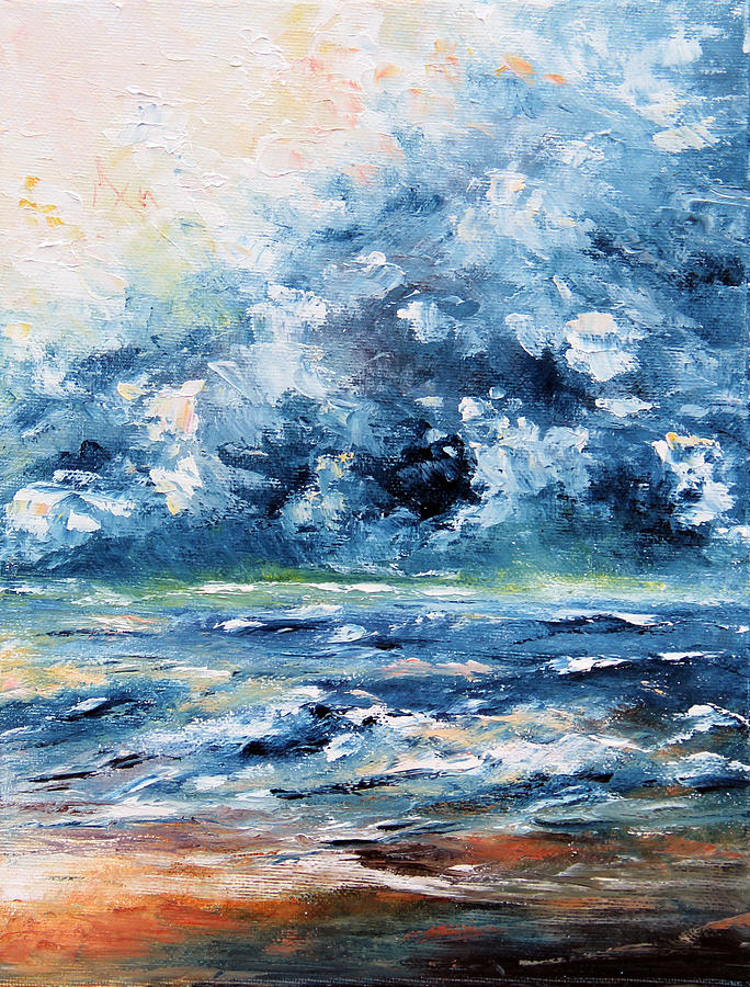 In the Storm Painting by Meaghan Troup