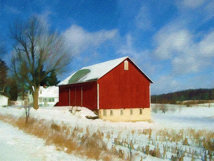 Winter Photograph - In the Throes of Winter by Sandy MacGowan