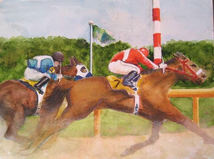 In The Turn Painting by Bobby Walters