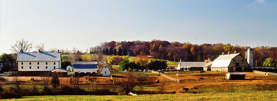 Bascule Farm, Poolesville, Maryland, November 17, 2001 Photograph by James Oppenheim