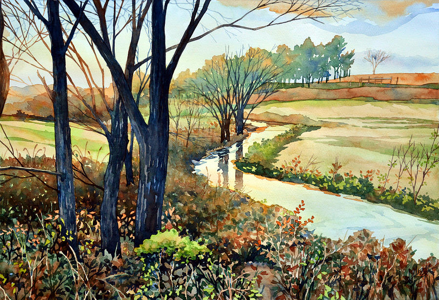 In the Wilds Painting by Mick Williams