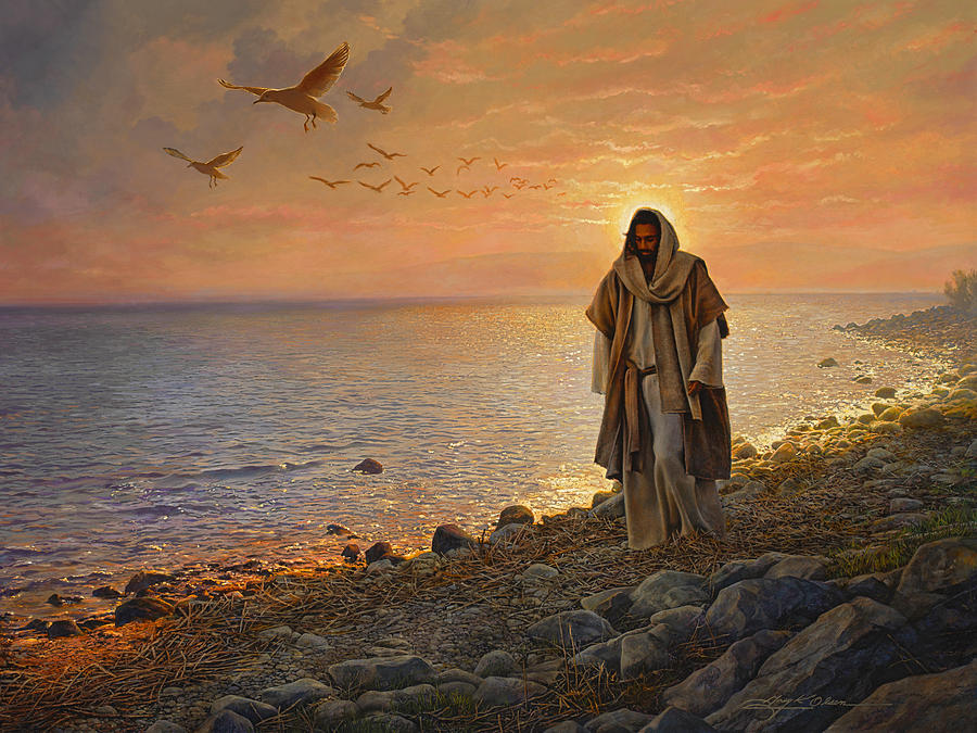 Jesus Painting - In the World Not of the World by Greg Olsen