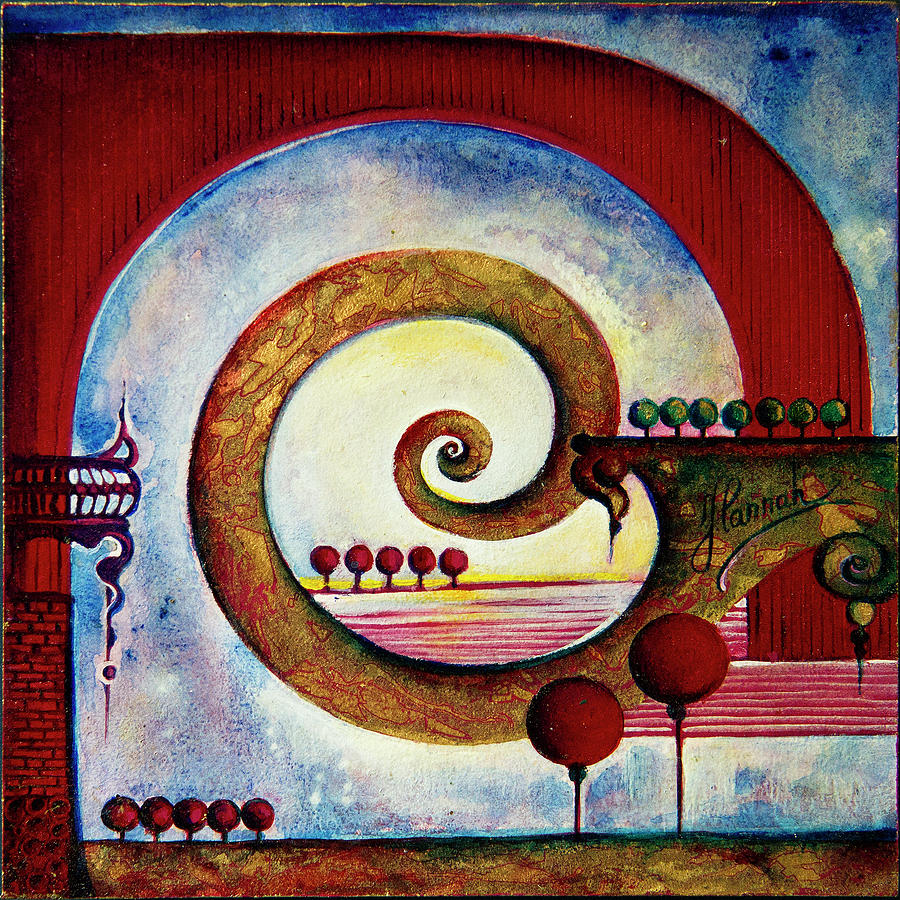 Balance Painting - In The World Of Balance by Anna Ewa Miarczynska Balance Painting - In The World Of Balance by Anna Ewa Miarczynska