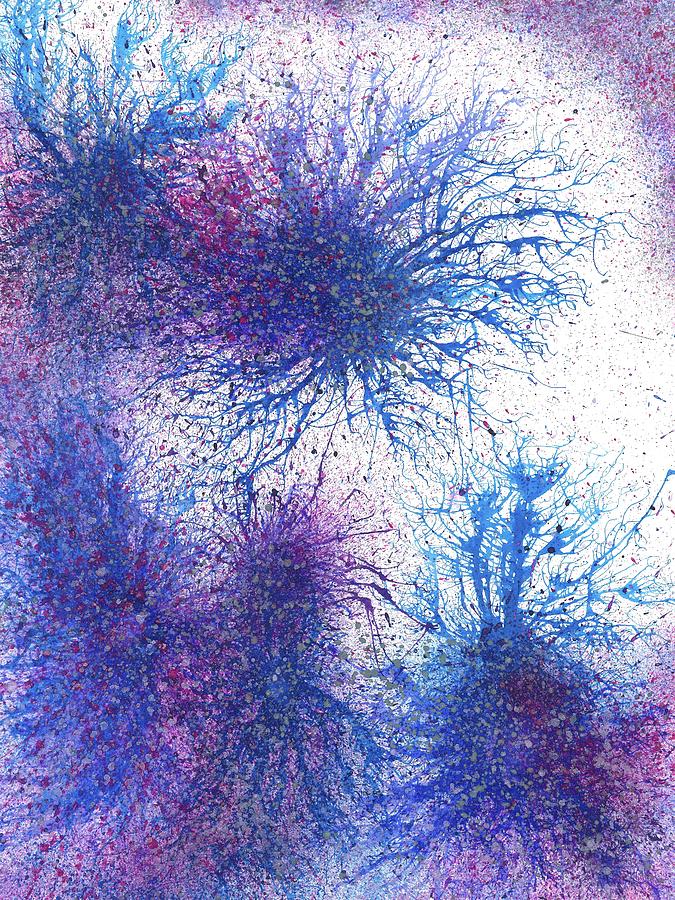 In Touch With The Divine #586 Painting by Rainbow Artist Orlando L In Touch With The Divine #586 Painting by Rainbow Artist Orlando L