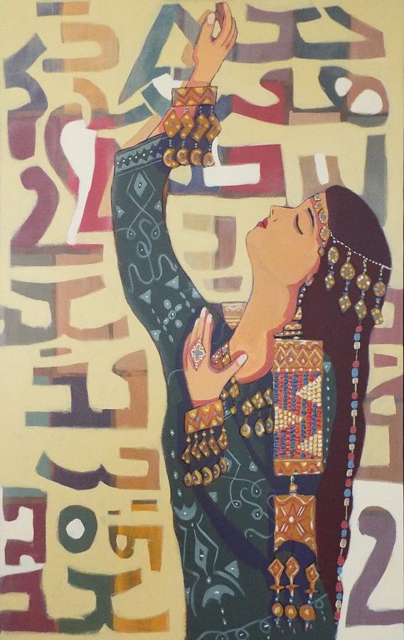 Inana Painting by Paul Batou