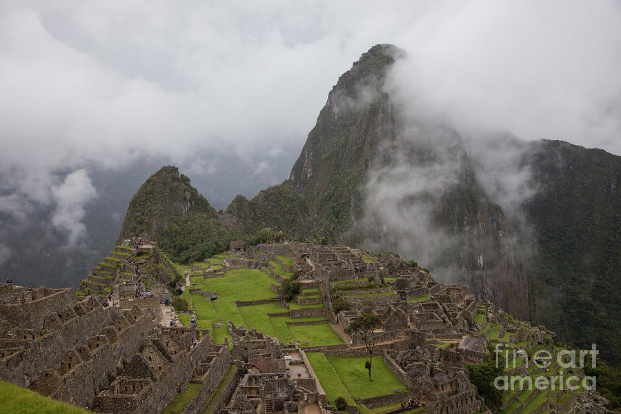 Inca Ruins Photograph by Timothy Johnson