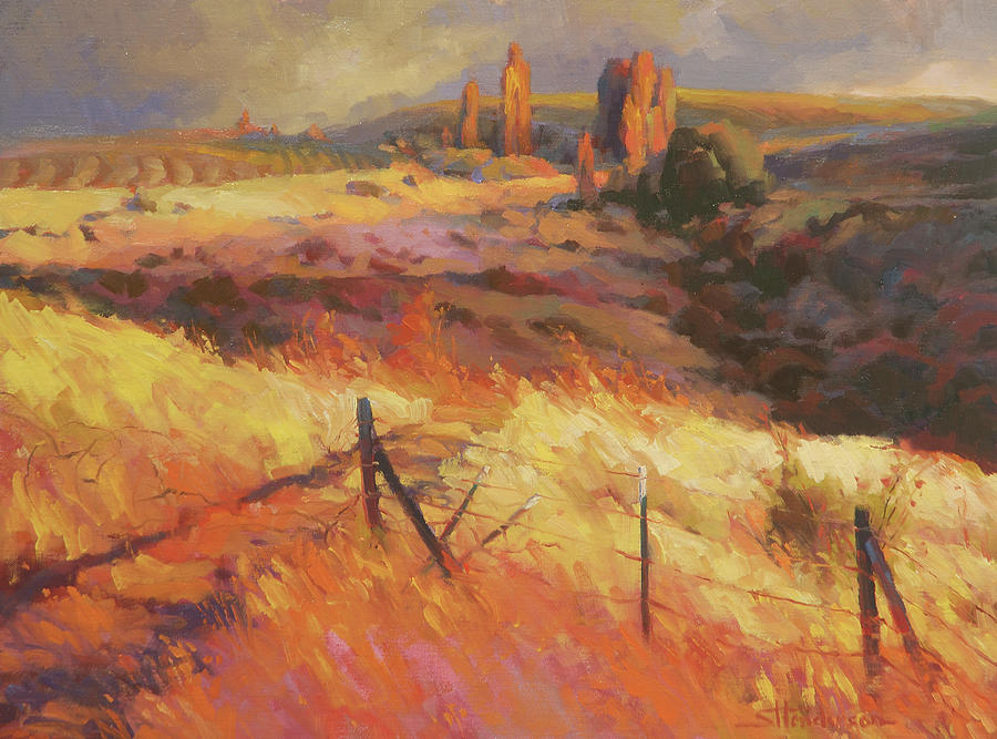 Fall Painting - Incandescence by Steve Henderson