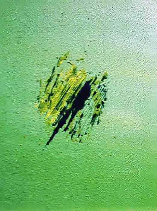 Verde Painting - Incandescenza Verde by Elio Scuderi