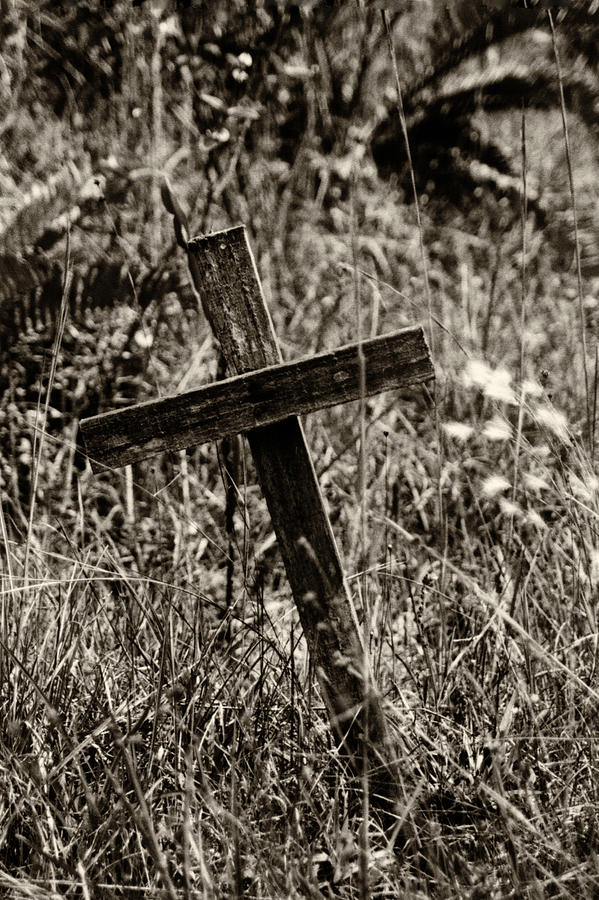 Inclined Cross Photograph by Amarildo Correa