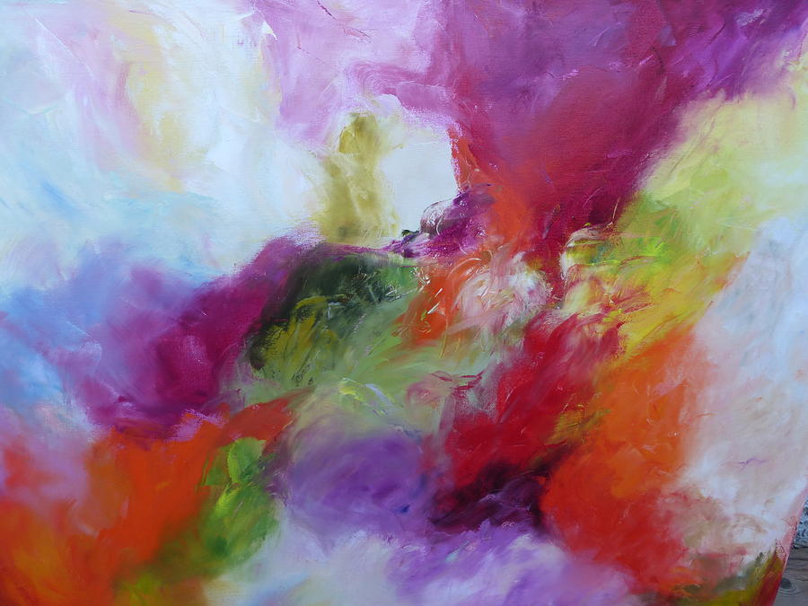 Abstract Painting - Incognito by Nancy Basinski