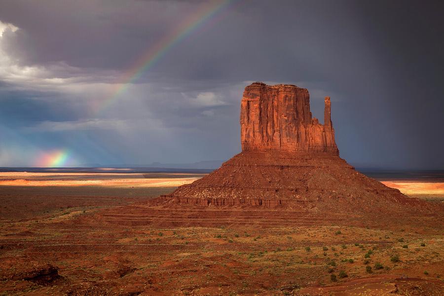 Incoming Rainbow II Photograph by Harriet Feagin