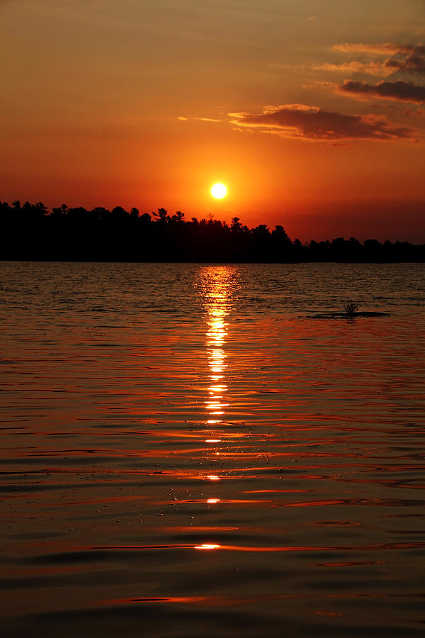 Incredible Orange Sunrise Photograph by Debbie Oppermann