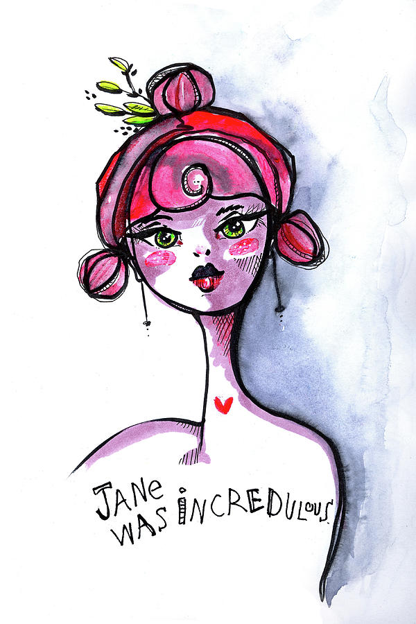 Incredulous Jane Painting by Tonya Doughty