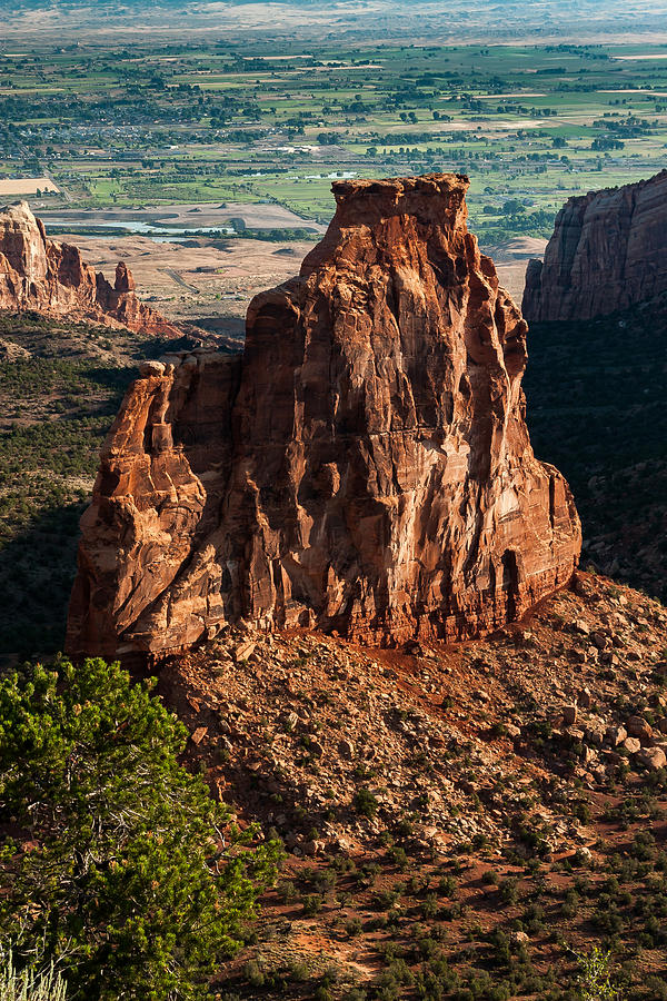 Indepedence Rock Photograph by Jay Stockhaus