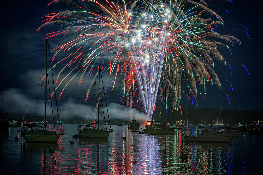 Independence Day Photograph - Independence Day in Maine by Rick Berk