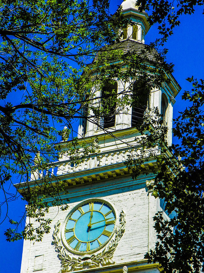 Independence Hall Clock Tower Photograph by Gerald Kloss
