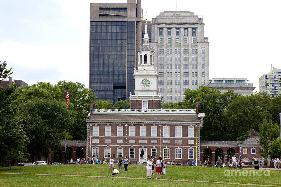 Independence Hall in Philadelphia Photograph by Anthony Totah