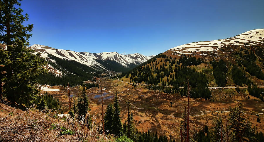 Independence Pass Pano Photograph by Judy Vincent