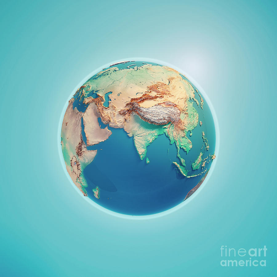 earth painting 3d