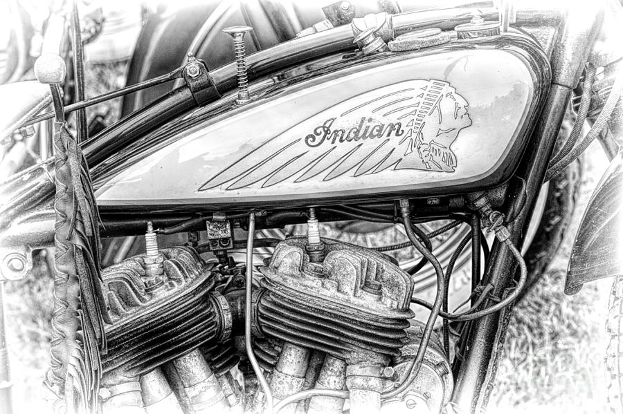 Motorcycle Photograph - Indian 101 by Tim Gainey