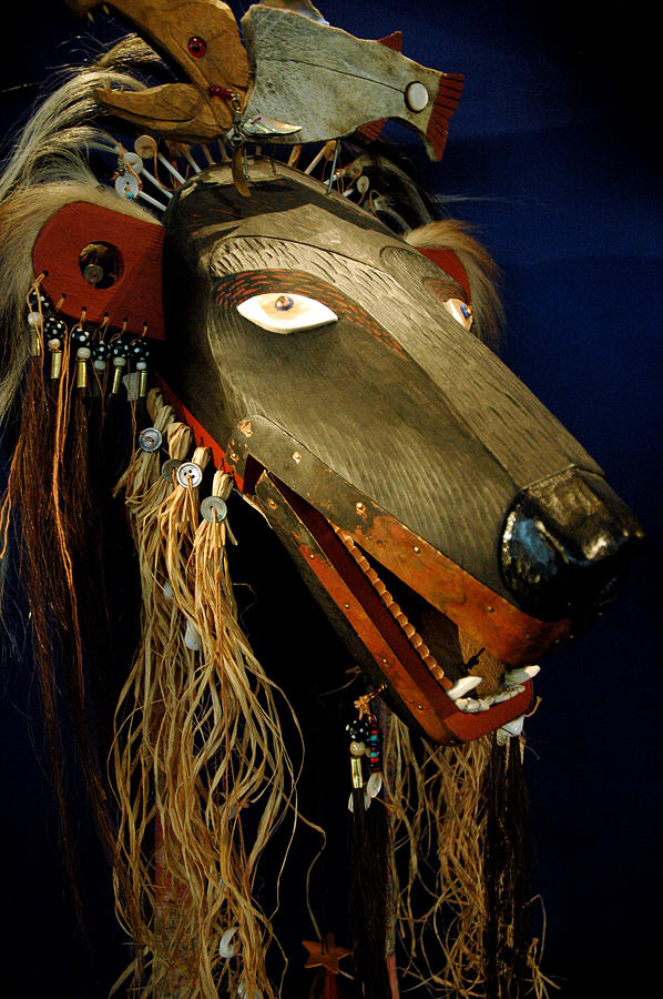 Indian Animal Mask Photograph by LeeAnn McLaneGoetz McLaneGoetzStudioLLCcom