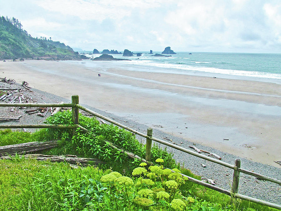 Indian Beach in Ecola State Park, Oregon Photograph by Ruth Hager