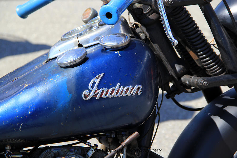 Indian Blue Photograph by Becca Wilcox