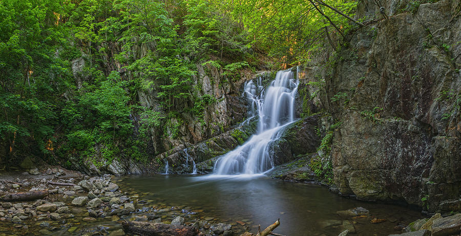 Indian Brook Waterfall Panorama Photograph by Angelo Marcialis