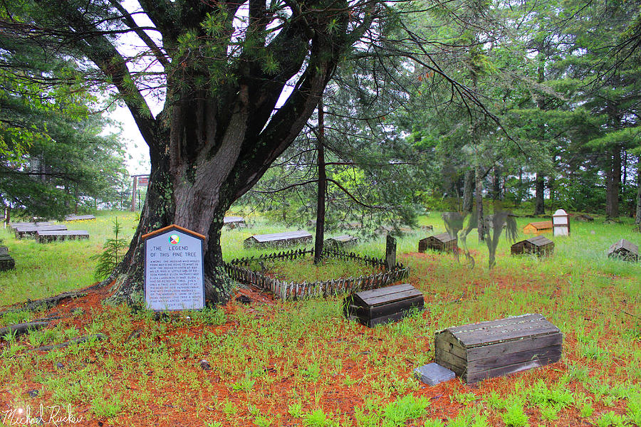 Indian Burial Ground, Michigan Photograph by Michael Rucker