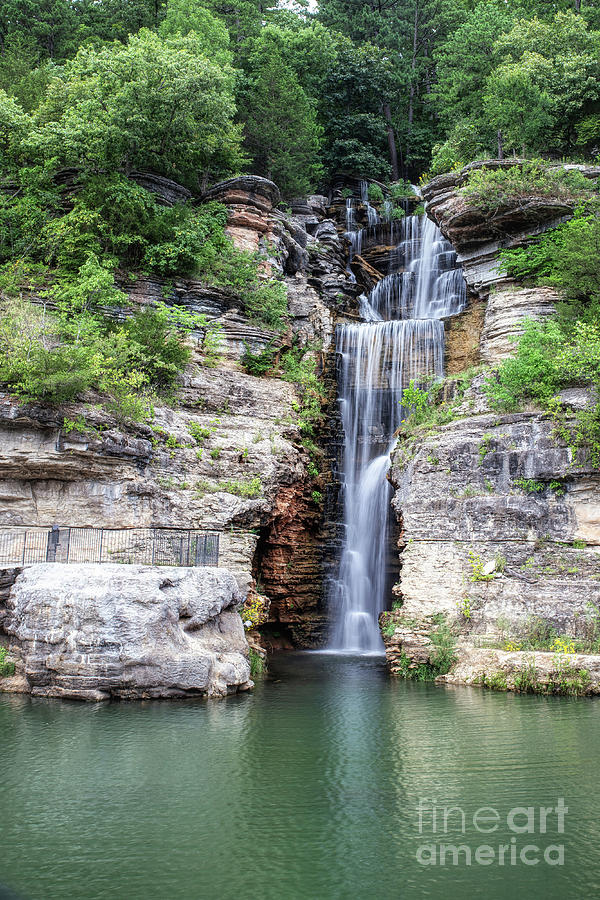 Indian Cliff Falls Photograph by Lynn Sprowl