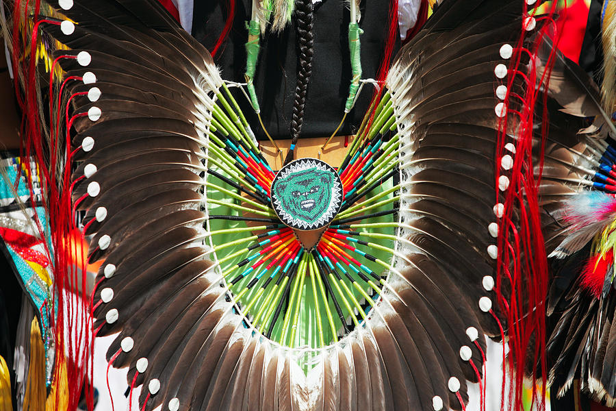 Indian Decorative Feathers Photograph by Todd Klassy