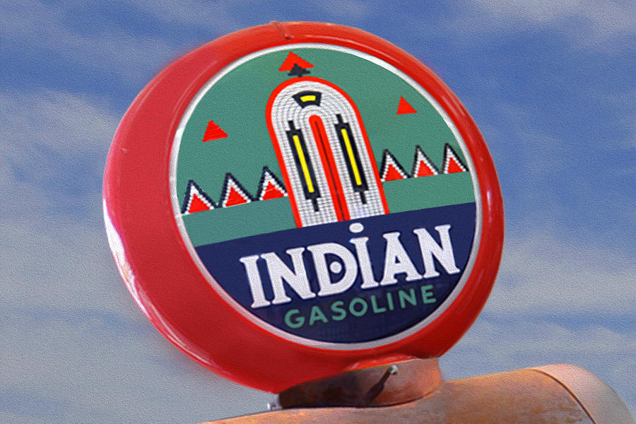 Indian Gas Globe Photograph by Mike McGlothlen