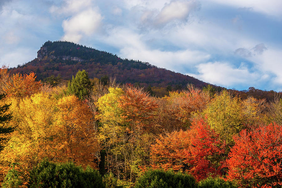 Indian Head Autumn Photograph by White Mountain Images