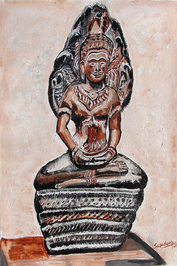 Indian Heritage-8 Painting by Anand Swaroop Manchiraju