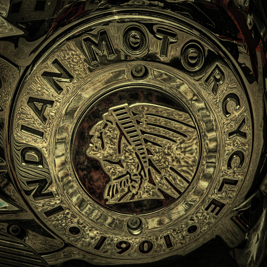 Indian Motorcycle Logo Photograph
